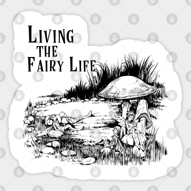 Fairy Life - The love of fairies Sticker by Joaddo